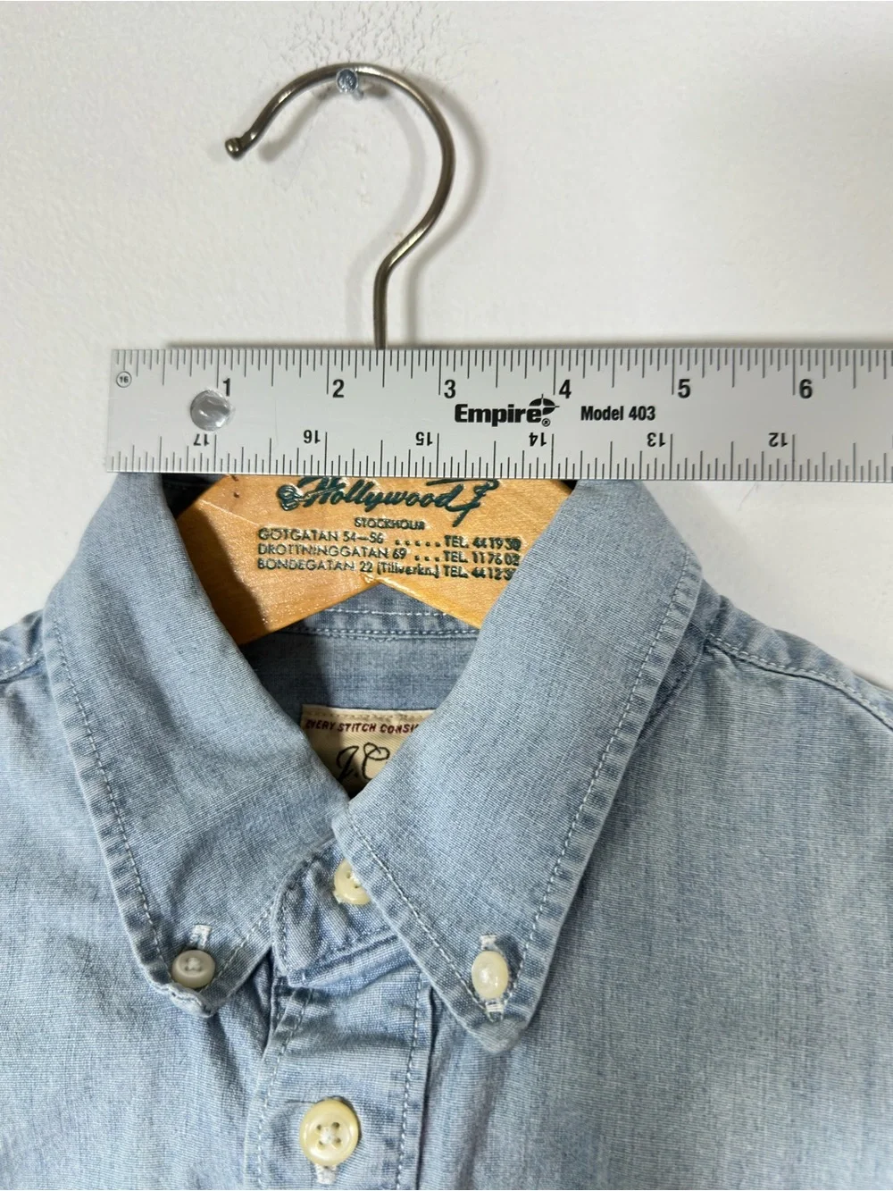 J. Crew Stretch Men's Cotton Slim Flex Button Down Short Sleeve Shirt Blue XS